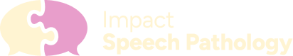 Impact speech logo
